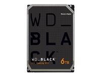 WD Black WD6003FZBX - Disque dur - 6 To - interne - 3.5" - SATA 6Gb/s - 7200 tours/min - mémoire tampon : 256 Mo WD6003FZBX