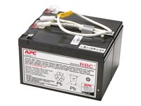 Cartouche de batterie de rechange APC #109 - Batterie d'onduleur - 1 x batterie - Acide de plomb - Charbon - pour P/N: BN1250LCD, BR1200G-JP, BR1200LCDI, BR1500LCD, BR1500LCDI, BX1300LCD, BX1500LCD APCRBC109