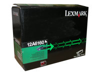 Lexmark - Noir - original - reconditionné - cartouche de toner - pour Lexmark T620, T622 12A6160