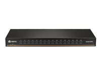 Avocent AutoView AV116 - Commutateur KVM - 16 x KVM port(s) - 1 utilisateur local - de bureau, Montable sur rack - CA 100 - 240 V - avec 8 x câbles 26 broches vers VGA AV116BND8-400