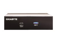 Gigabyte GC-USB 3.1 BAY - Panneau de ports de la baie de stockage - USB 3.1 x 2 GC-USB3.1 BAY