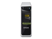 Epson LabelWorks LW-600P - Étiqueteuse - Noir et blanc - transfert thermique - Rouleau (2,4 cm) - 180 dpi - jusqu'à 15 mm/sec - USB, Bluetooth - outil de coupe - noir, gris pâle C51CD69020