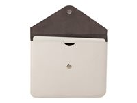 Urban Factory Leather Envelope - Étui protecteur pour tablette - cuir - blanc - pour Apple iPad (3ème génération); iPad 1; 2 LES02UF