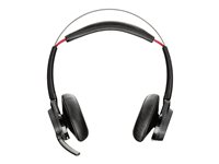 Plantronics Voyager Focus UC B825-M - Micro-casque - sur-oreille - Bluetooth - sans fil - Suppresseur de bruit actif - pour Microsoft Lync 202652-02