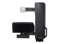 Ergotron Sit-Stand Vertical Lift, High Traffic Area - Kit de montage (levage vertical) - pour écran LCD/équipement PC - système assis-debout, zone à fort trafic - noir - Taille d'écran : jusqu'à 24 pouces - montable sur mur 61-081-085