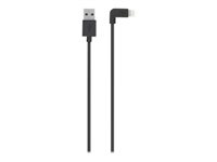 Belkin MIXIT - Câble Lightning - Lightning (M) incliné pour USB (M) - 1.2 m - noir - pour Apple iPad/iPhone/iPod (Lightning) F8J147BT04-BLK