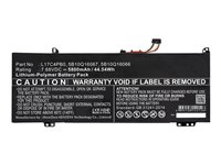 DLH LEVO4782-B045Y2 - Batterie de portable (équivalent à : Lenovo L17C4PB0, Lenovo L17C4PB2, Lenovo L17M4PB0, Lenovo L17M4PB2, Lenovo 5B10Q16066, Lenovo 5B10Q16067, Lenovo 5B10Q22882, Lenovo 5B10Q22883, Lenovo 5B10W67403, Lenovo SB10W67331, Lenovo 5B10W67428) - lithium-polymère - 5800 mAh - 45 Wh - pour Lenovo Flex 6-14; IdeaPad 530S-14; 530S-15; Yoga 530-14 LEVO4782-B045Y2