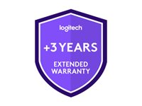 Logitech Extended Warranty - Contrat de maintenance prolongé - remplacement ou réparation - 3 années (à partir de la date d'achat originale de l'appareil) - à acheter dans les 30 jours suivant l'achat du produit - pour Logitech RoomMate + Tap IP 994-000178