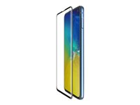 Belkin - Protection d'écran pour téléphone portable - verre - 5.8" - couleur de cadre noir - pour Samsung Galaxy S10e F7M071ECBLK