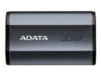 ADATA SE730H - Disque SSD - 512 Go - externe (portable) - USB 3.1 Gen 2 (USB-C connecteur) - titane ASE730H-512GU31-CTI