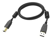 Vision Professional - Câble USB - USB (M) pour USB type B (M) - USB 2.0 - 1 m - noir TC 1MUSB/BL