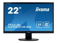 Iiyama ProLite X2283HS-B3 - écran LED - Full HD (1080p) - 22" X2283HS-B3
