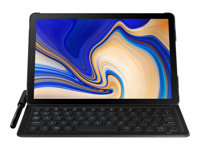 Samsung Book Cover Keyboard EJ-FT830 - Clavier et étui - POGO pin - noir - pour Galaxy Tab S4 EJ-FT830BBEGFR