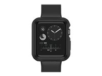 OtterBox EXO EDGE - Pare-chocs pour montre intelligente - polycarbonate, TPE - noir - pour Apple Watch (42 mm) 77-63618
