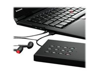 Lenovo ThinkPad USB 3.0 Secure - Disque dur - 2 To - externe (portable) - USB 3.0 - 5400 tours/min - pour IdeaPad 3 15; Legion 5 15; ThinkCentre M75q Gen 2; M75s Gen 2; V15; V15 G2 ITL 4XB0K83868