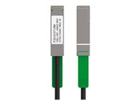Belkin 2M QSFP+ 40GBASE Direct Attach Passive Twinaxial Cable - Câble à attache directe - QSFP+ pour QSFP+ - 2 m - twinaxial - SFF-8436 - B2B F2CX037-02M