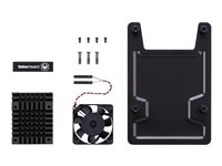 ASUS Open Case DIY Kit - Refroidisseur de processeur - aluminium - noir - pour ASUS Tinker Board, Tinker Board S 90ME0050-M0XAY0