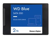 WD Blue 3D NAND SATA SSD WDS200T2B0A - SSD - 2 To - interne - 2.5" - SATA 6Gb/s WDS200T2B0A