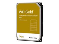 WD Gold DC HA750 Enterprise Class SATA HDD WD141KRYZ - Disque dur - 14 To - interne - 3.5" - SATA 6Gb/s - 7200 tours/min - mémoire tampon : 512 Mo WD141KRYZ