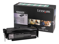Lexmark - Noir - original - cartouche de toner LRP - pour Lexmark T430, T430d, T430dn, T430dtn 12A8425