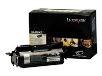 Lexmark - À rendement extrêmement élevé - noir - original - cartouche de toner LRP - pour Lexmark T644, T644dn, T644dtn, T644n, T644tn 64416XE
