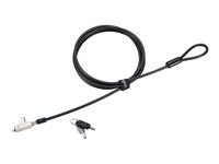 Kensington Slim N17 2.0 - Câble de sécurité - comme les clavettes pour les fentes cunéiformes - 1.8 m K60501L