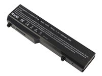 DLH - Batterie de portable (standard) (équivalent à : Dell N950C, Dell N956C, Dell K738H, Dell N958C, Dell G276C) - Lithium Ion - 6 cellules - 4400 mAh - 49 Wh - noir - pour Dell Vostro 1310, 1320, 1510, 1520, 2510 DWXL1058-B051P2