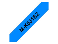 Brother M-K531BZ - Noir sur bleu - Rouleau (1,2 cm x 8 m) 1 cassette(s) bande non plastifiée - pour P-Touch PT-55, PT-65, PT-75, PT-85, PT-90, PT-BB4 MK531BZ