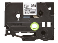 Brother TZe-M951 - Noir sur argent mat - Rouleau (2,4 cm x 8 m) 1 cassette(s) ruban laminé - pour Brother PT-D600; P-Touch PT-D800, P900, P950; P-Touch Cube Plus PT-P710 TZEM951