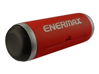 Enermax EAS01 - Haut-parleur - pour utilisation mobile - sans fil - Bluetooth, NFC - 6 Watt - rouge EAS01-R