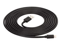 Griffin - Câble Lightning - USB mâle pour Lightning mâle - 3 m - noir - pour Apple iPad/iPhone/iPod (Lightning) GC36633-3