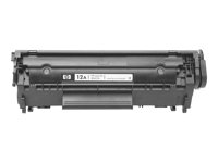 HP 12A - Noir - originale - LaserJet - cartouche de toner (Q2612AC) Contract - pour LaserJet 10XX, 30XX, M1005, M1319 Q2612AC
