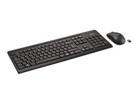 Fujitsu Wireless LX410 - Ensemble clavier et souris - sans fil - 2.4 GHz - Français - pour Celsius C780, J550, J580, M7010, M770, R970, W580; ESPRIMO D538/E94, D958, P558, Q958 S26381-K410-L440