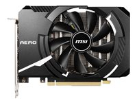 MSI GeForce RTX 3050 AERO ITX 8G OC - Carte graphique - GF RTX 3050 - 8 Go GDDR6 - PCIe 4.0 x8 - HDMI, 3 x DisplayPort GEFORCE RTX 3050 AERO ITX 8G OC