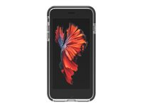 Gear4 Picadilly - Coque de protection pour téléphone portable - polycarbonate, D3O, polyuréthanne thermoplastique (TPU) - noir, clair - pour Apple iPhone 6 Plus, 6s Plus, 7 Plus, 8 Plus 27549