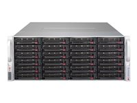 Supermicro SC847 BE2C-R1K28WB - Rack-montable - 4U - Extended ATX améliorée - SATA/SAS - hot-swap 1280 Watt - noir CSE-847BE2C-R1K28WB