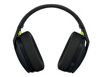 Logitech Lightspeed G435 - Micro-casque - circum-aural - fréquence/Bluetooth radio de 2,4 GHz - sans fil - noir - Certifié Discord 981-001050