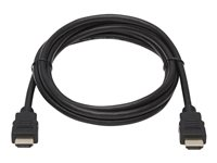 Tripp Lite 10ft High Speed HDMI Cable with Ethernet Digital Video / Audio 4Kx 2K M/M 10' - HDMI avec câble Ethernet - HDMI (M) pour HDMI (M) - 3 m - noir P569-010