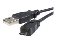 StarTech.com Cable Micro USB 3 m M/M - USB A vers Micro B - Câble USB - USB (M) pour Micro-USB de type B (M) - USB 2.0 - 3 m - noir - pour P/N: KITBXAVHDPEU, KITBXAVHDPUK UUSBHAUB3M