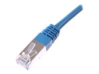 Uniformatic - Cordon de raccordement - RJ-45 (M) pour RJ-45 (M) - 2 m - FTP - CAT 6 - moulé - bleu 23122