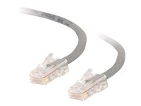 C2G Cat5e Non-Booted Unshielded (UTP) Network Crossover Patch Cable - Câble inverseur - RJ-45 (M) pour RJ-45 (M) - 1.5 m - UTP - CAT 5e - bloqué, uniboot - gris 83282