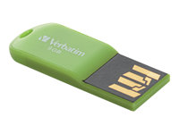 Verbatim Store 'n' Go Micro USB Drive - Clé USB - 8 Go - USB 2.0 - Vert eucalyptus 47423