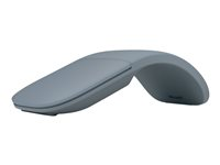 Microsoft Surface Arc Mouse - Souris - optique - 2 boutons - sans fil - Bluetooth 4.1 - bleu iceberg - commercial FHD-00063