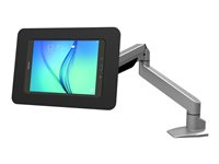 Compulocks Rokku Reach Kiosk - Kit de montage (bras articulé, fixation par pince pour bureau, enceinte) - pour tablette - verrouillable - aluminium de haute qualité - noir - Taille d'écran : 10.1" - Interface de montage : 100 x 100 mm - pour Samsung Galaxy Tab A (10.1 ") 660REACH910AROKB