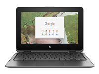 HP Chromebook x360 11 G1 - Education Edition - 11.6" - Celeron N3350 - 8 Go RAM - 64 Go eMMC - Français 2XZ59EA#ABF