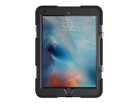 Griffin Survivor All-Terrain - Boîtier de protection pour tablette - robuste - silicone, polycarbonate, PET - noir - 9.7" - pour Apple iPad Air 2 GB41870