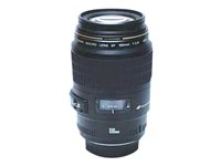 Canon EF - Macro-objectif - 100 mm - f/2.8 USM - Canon EF - pour EOS 1000, 1D, 50, 500, 5D, 7D, Kiss F, Kiss X2, Kiss X3, Rebel T1i, Rebel XS, Rebel XSi 4657A011