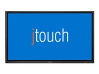 InFocus JTouch INF8501 - Classe de diagonale 85" écran LCD rétro-éclairé par LED - interactive - avec écran tactile - 4K UHD (2160p) 3840 x 2160 - éclairage périphérique INF8501