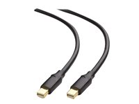 DLH DY-TU4701B - Câble DisplayPort - Mini DisplayPort (M) pour Mini DisplayPort (M) - 2 m - prend en charge la 4K (4096 x 2160) - noir DY-TU4701B