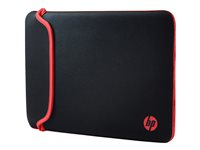 HP Notebook Sleeve - Housse d'ordinateur portable - 13.3" - noir, rouge - pour Envy 13; ENVY x360; Pavilion 13; Pavilion x360; Spectre Folio 13; Spectre x360; x360 V5C24AA#ABB